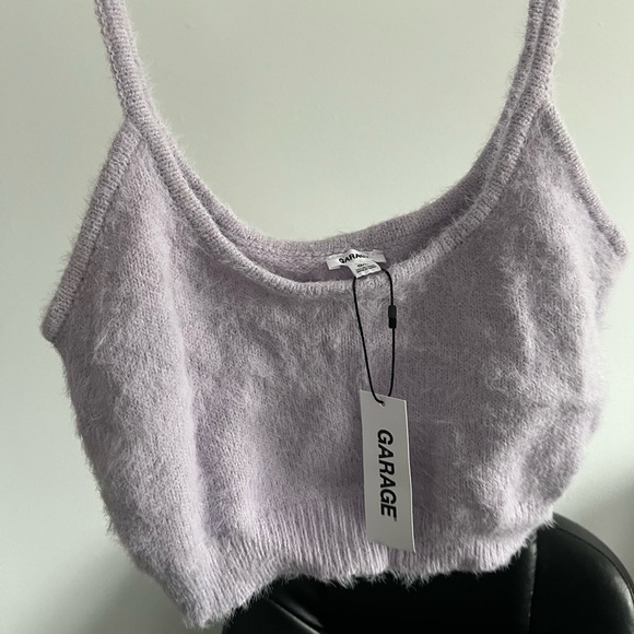 Garage fuzzy lounge bralette top! - Picture 2 of 3